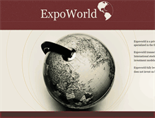 Tablet Screenshot of expoworld.com